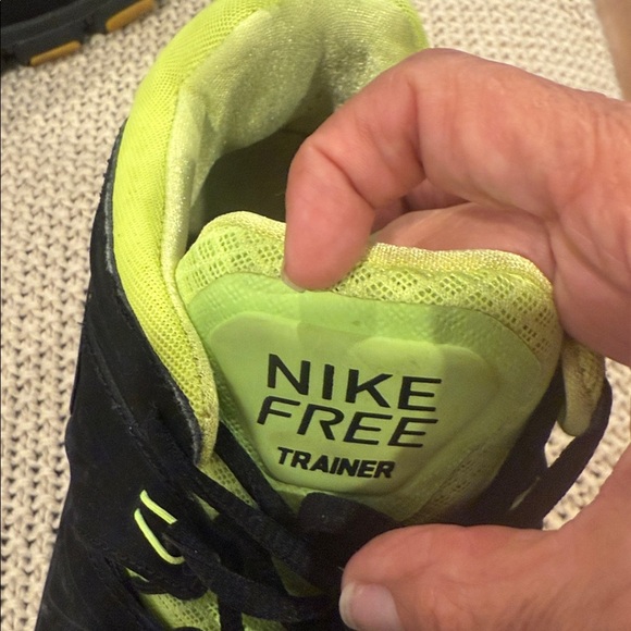 Nike FEEE TRAINER 7.0 MENS 14Black and Neon green Sneakers main image 10